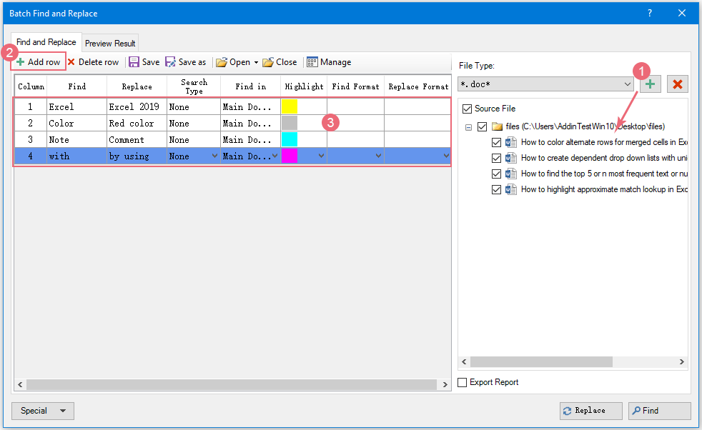 Find And Replace Text In Word Vba Catalog Library