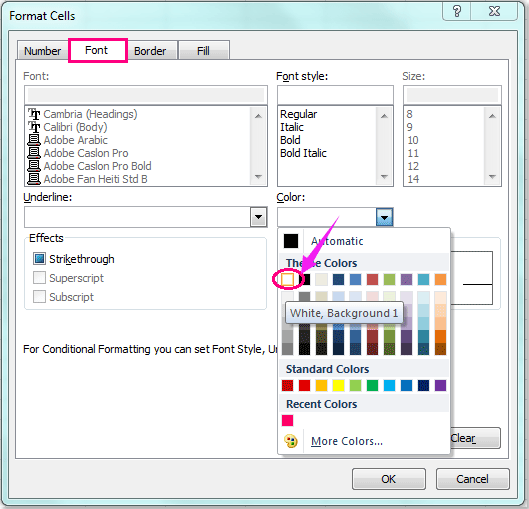 How to hide all error values in Excel?