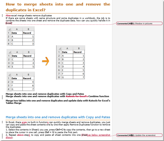 how to print without comments in word mac ? WPS Office.