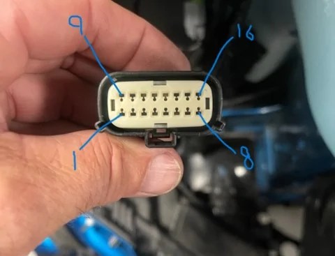 Dynamic LED headlights pin out diagram | F150gen14 -- 2021+ Ford F-150