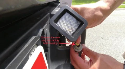 HOW TO REPLACE LICENSE PLATE LIGHT ASSEMBLY ON FORD F150 | F150gen14