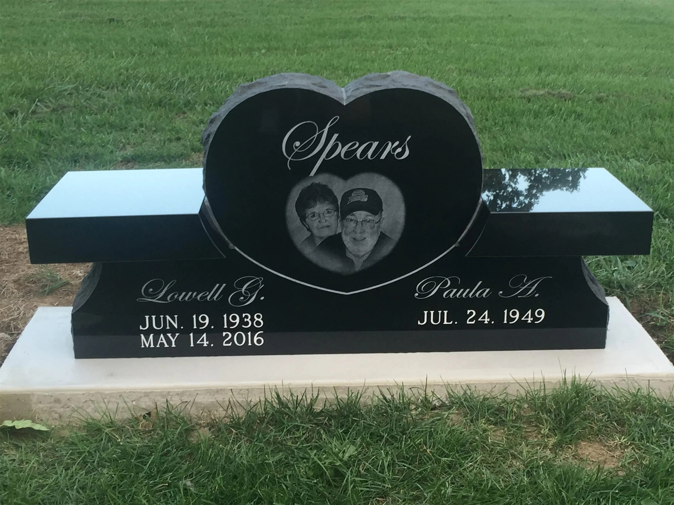 Memorial Benches RodenbergerGray Funeral Home Napoleon, OH