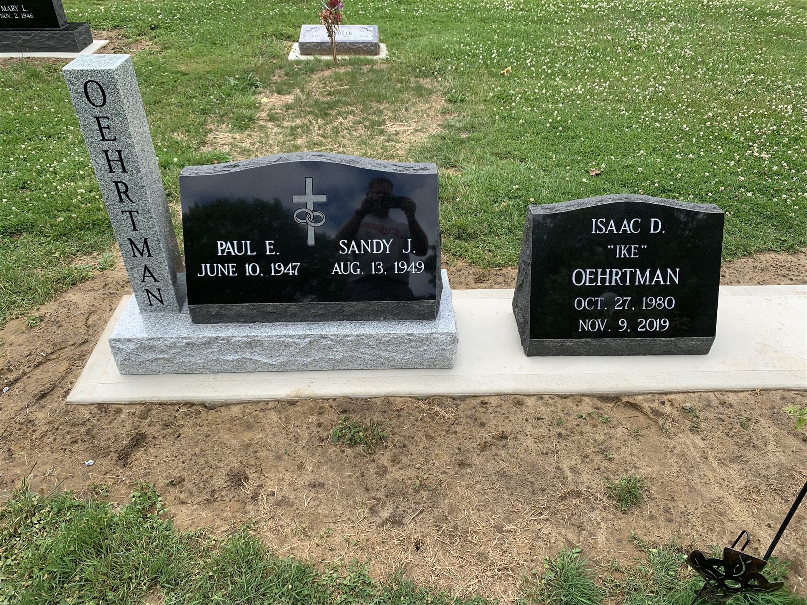 Slant Memorials RodenbergerGray Funeral Home Napoleon, OH