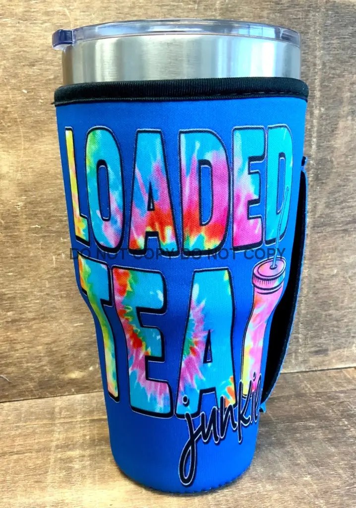 Wholesale 20 OZ Loaded Tea Junkie Cup Cover for your store Faire