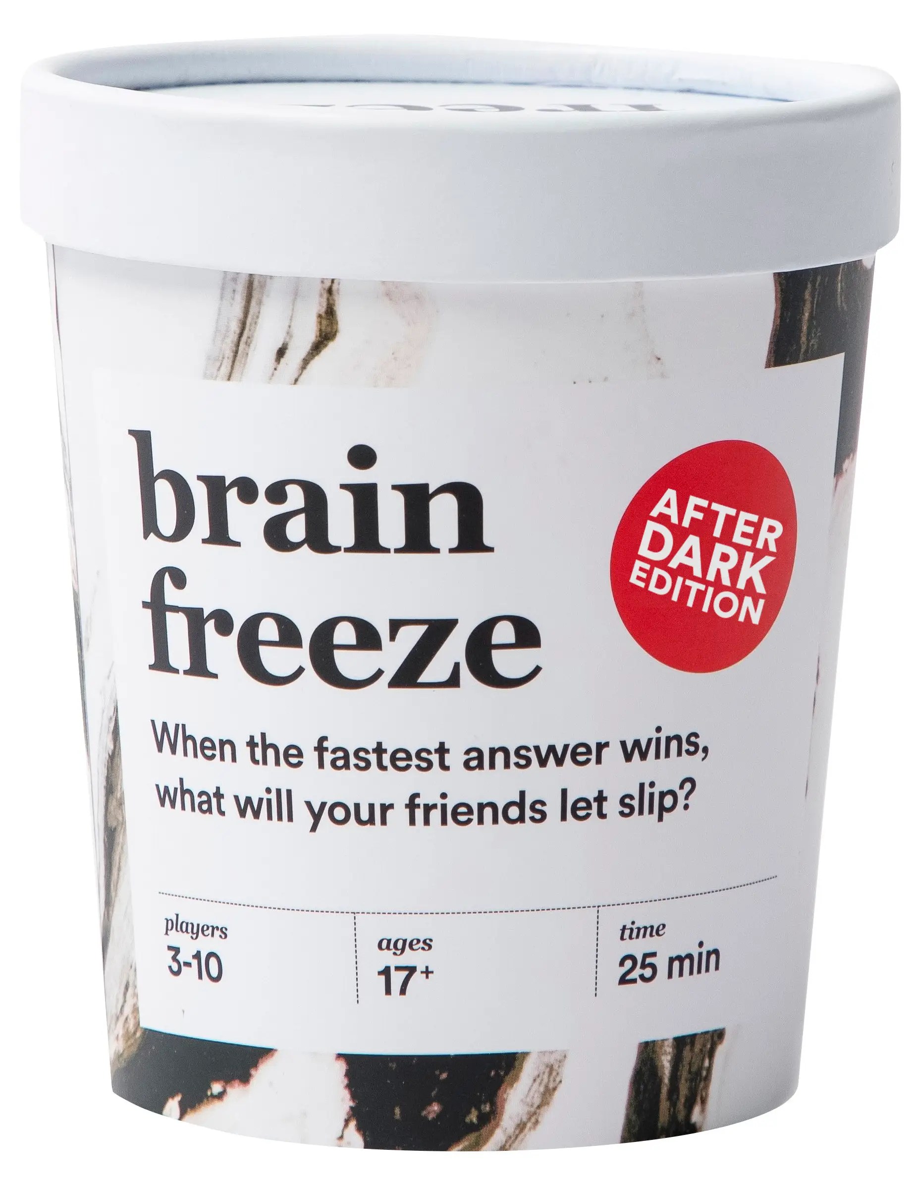 Brain Freeze Party Game NSFW Edition Asmodee North America