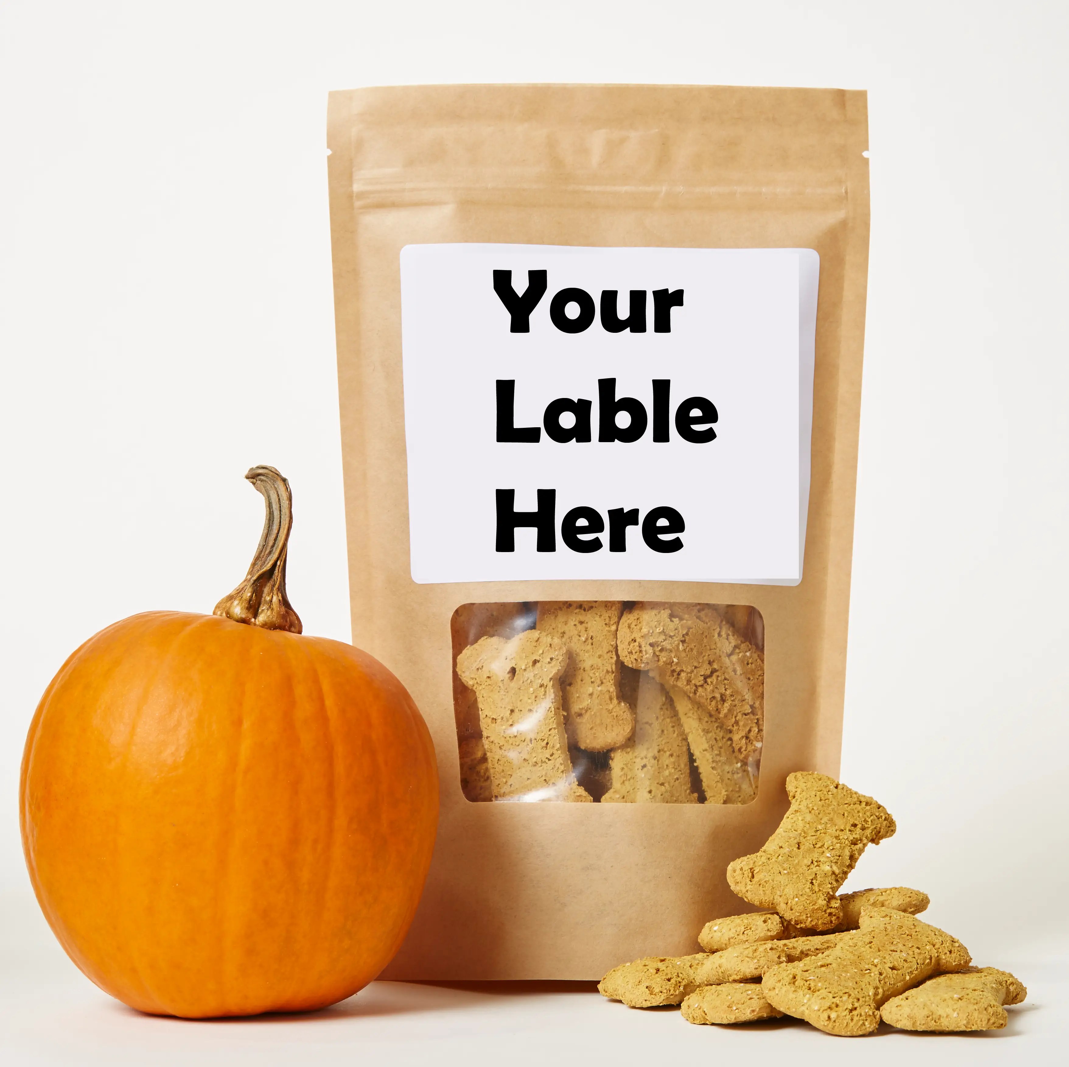 Wholesale Private Label Pumpkin All Natural Dog Treats for your store