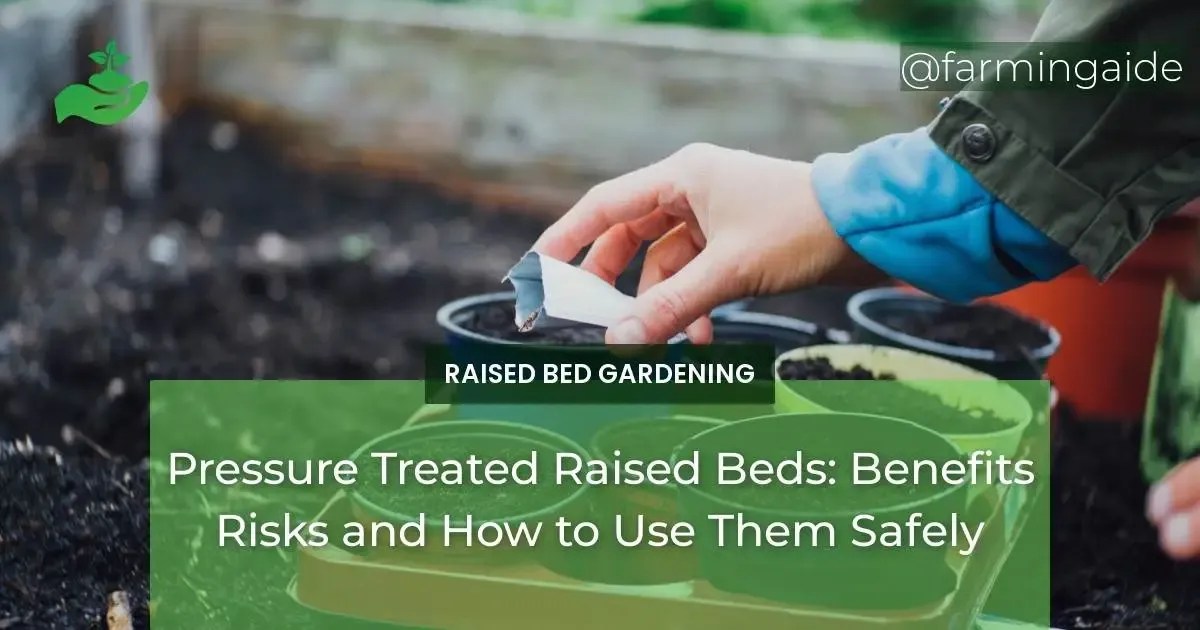 Pressure Treated Raised Beds Benefits Risks and How to Use Them Safely