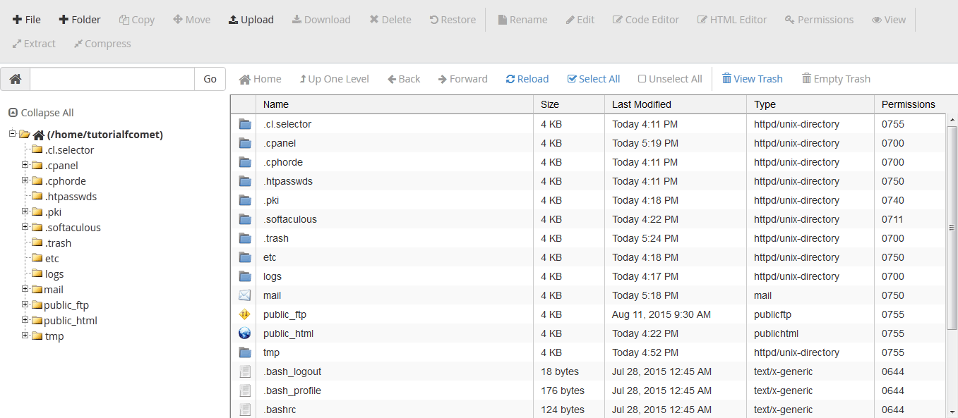 cPanel File Manager cPanel Tutorial