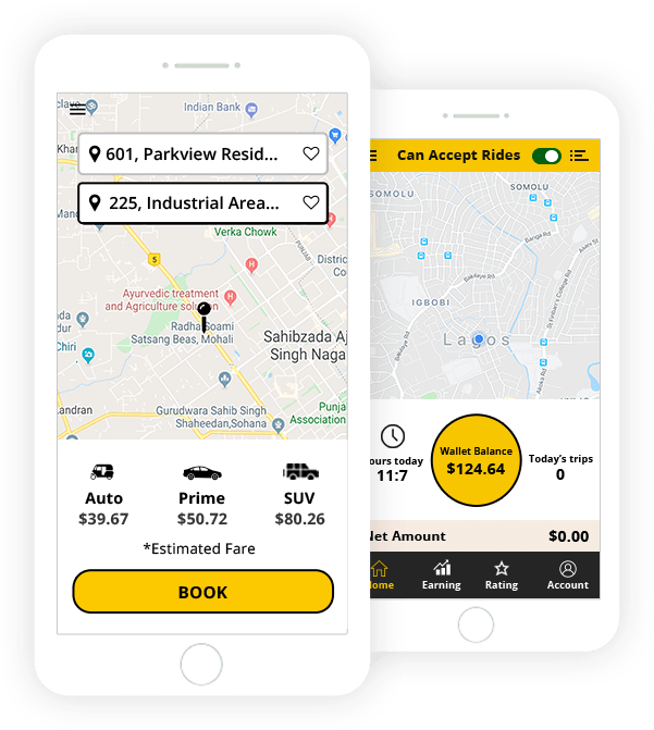 Taxi App Solution Cab Booking Software Taxi Booking Solution