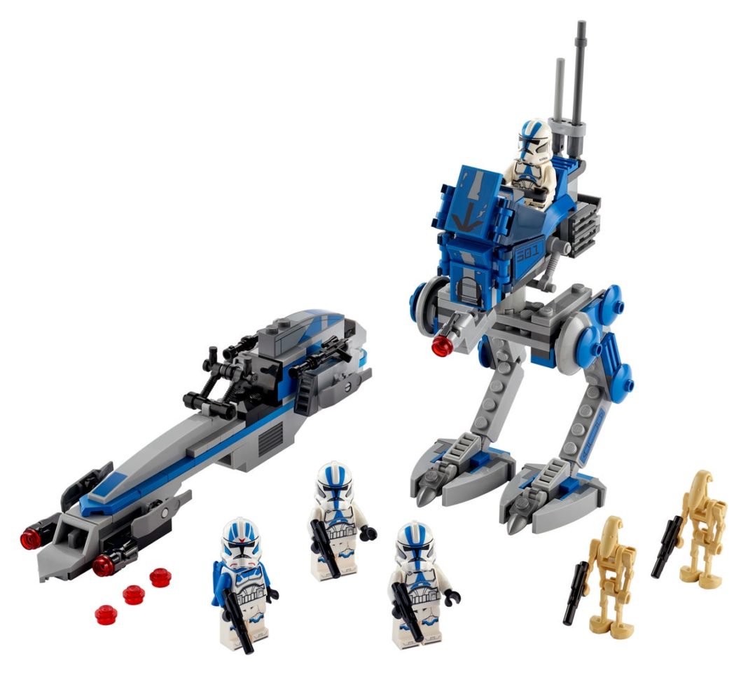 LEGO Announces 501st Legion Clone Troopers Battle Pack FBTB
