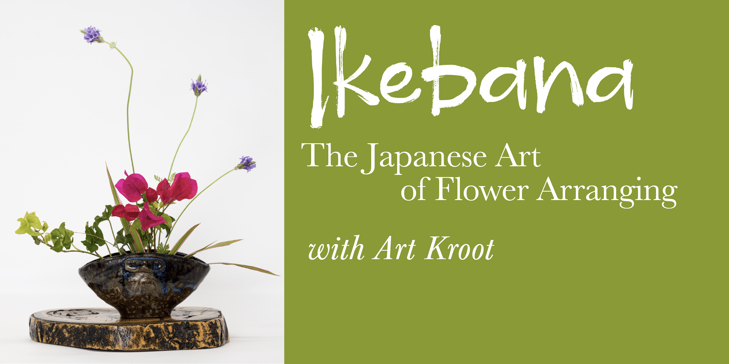 Ikebana The Art of Japanese Flower Arranging with Art Kroot Jewish
