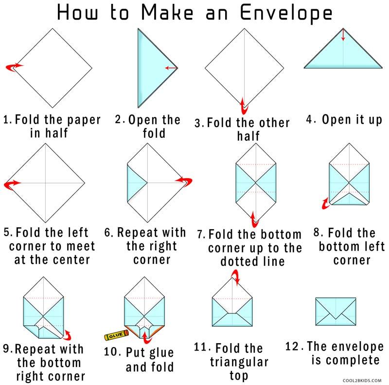 How To Make An Envelope Out Of Construction Paper FerkeyBuilders