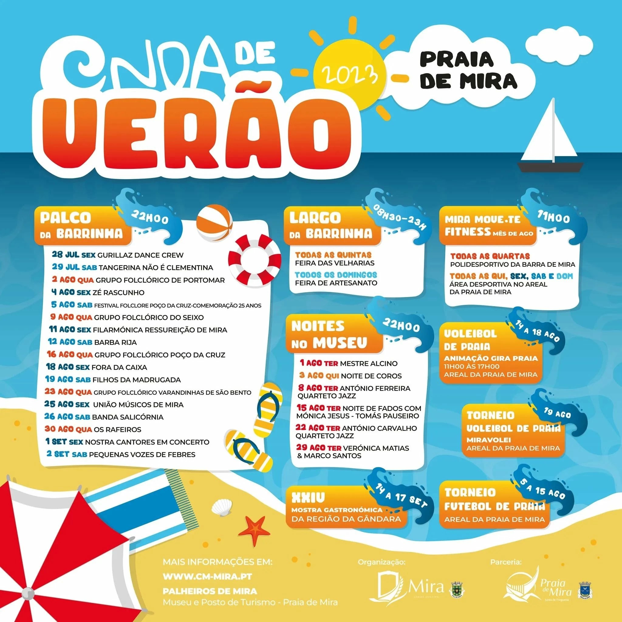Concertos de Verão 2023 Praia de Mira