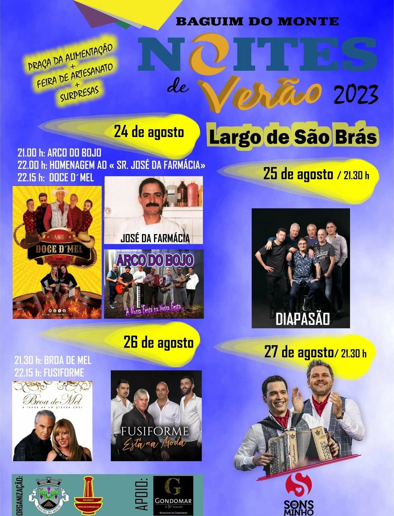 Noites de Verão 2023 Baguim do Monte
