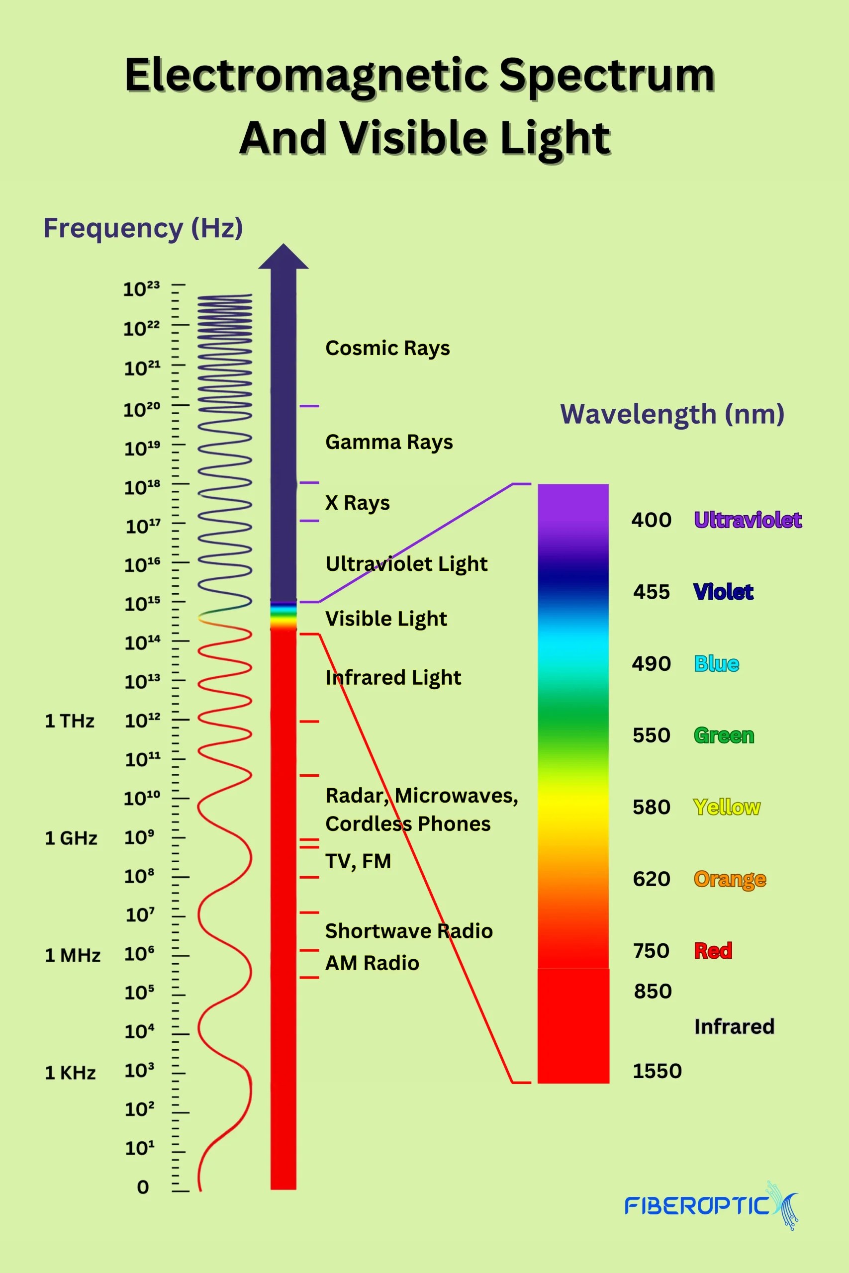 Foundation Of Fiberoptic Spectrum And Light