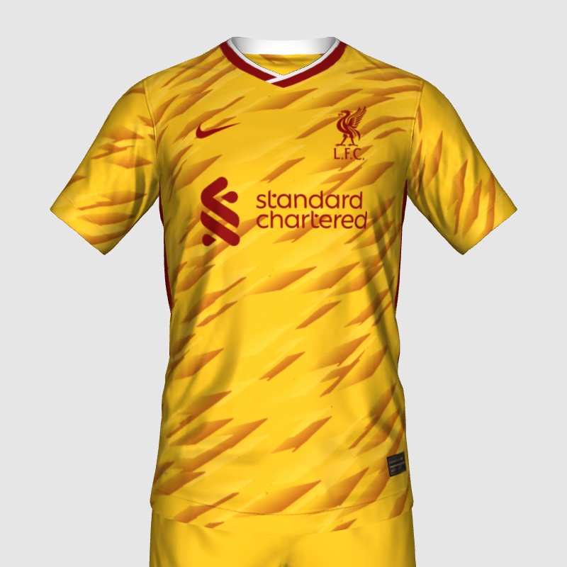 Liverpool FC Away Kit 21/22 FIFA Kit Creator Showcase