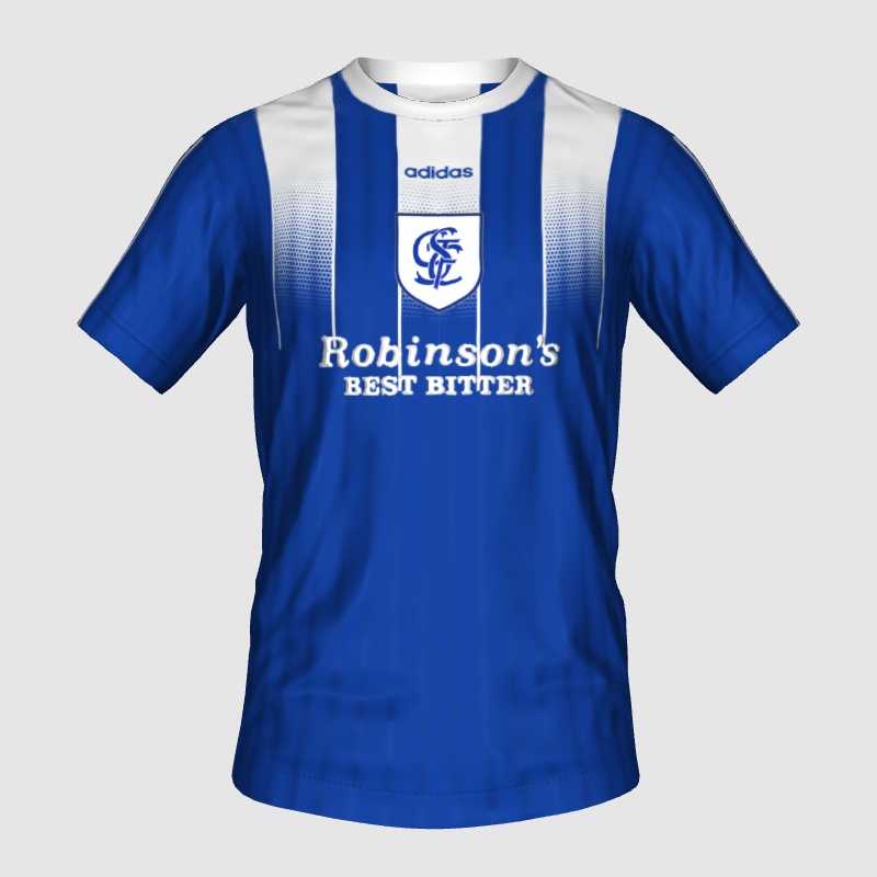 Stockport County 1996/97 Home FIFA 23 Kit Creator Showcase