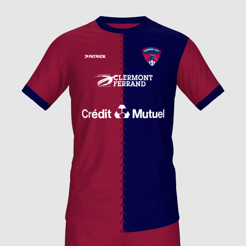 Clermont Fkl Events For September 2023 Clermont foot DOM 2022 2023 concept FIFA Kit Creator Showcase