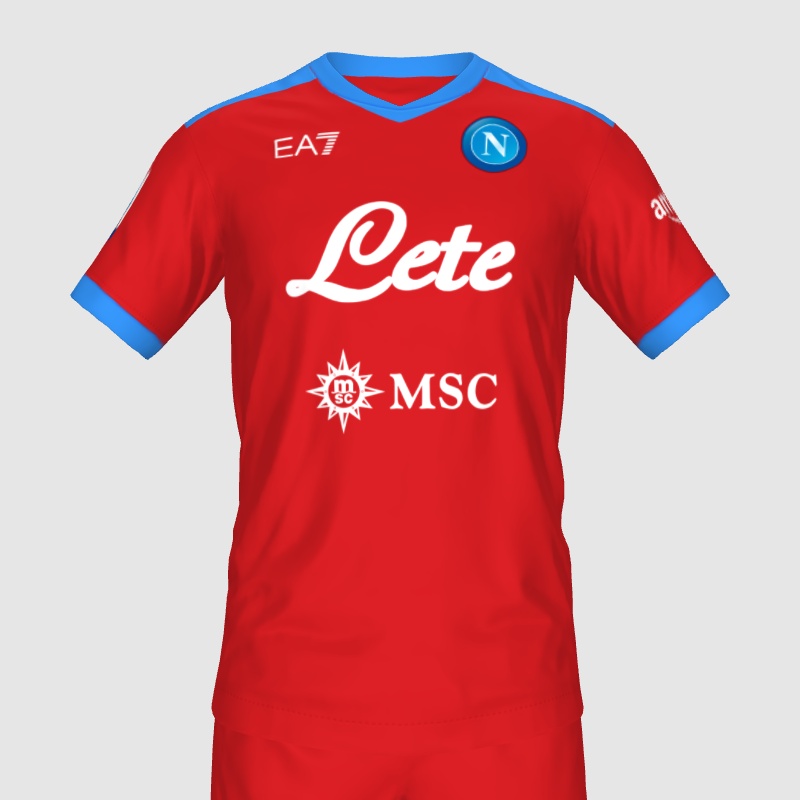 Napoli Official Third Kit 2122 FIFA Kit Creator Showcase