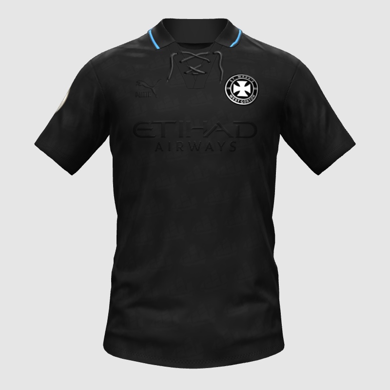 Manchester City Retro Kit FIFA 23 Kit Creator Showcase