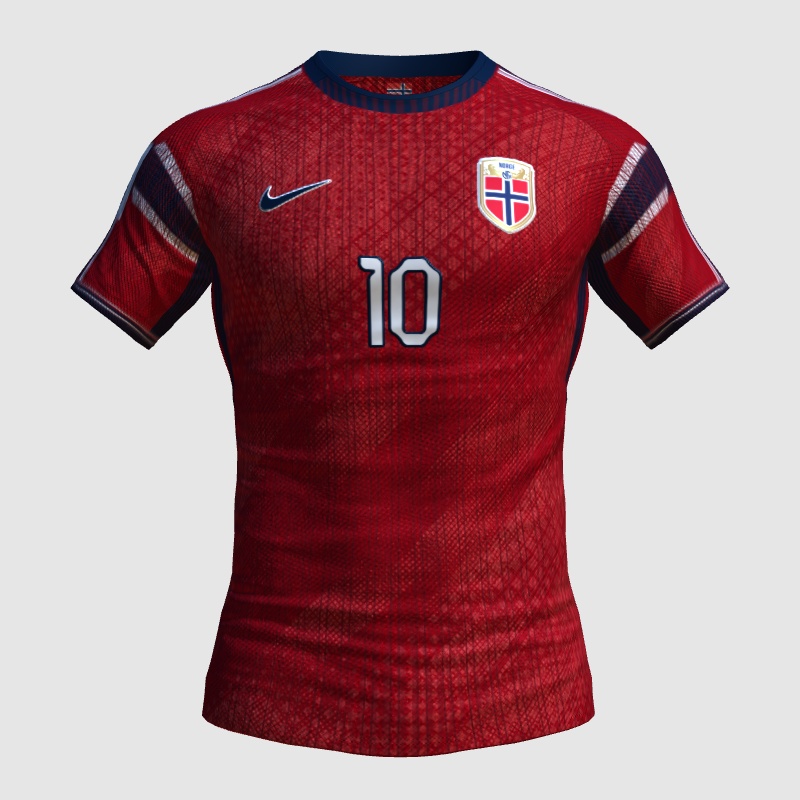 2024 Norway Home Kit FIFA 23 Kit Creator Showcase