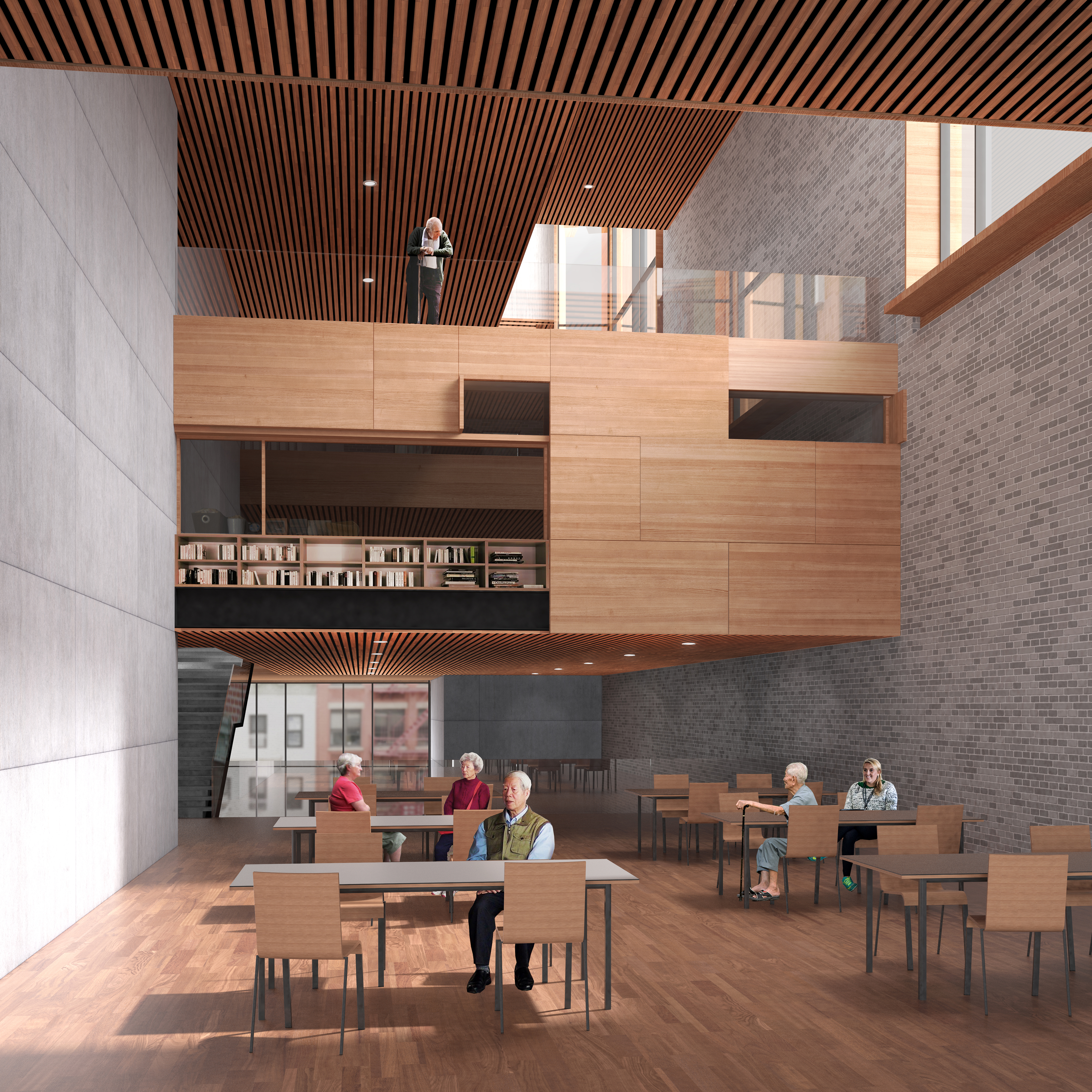 Assisted Living Library Yale Architecture