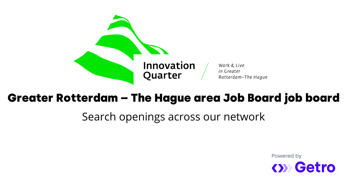 Jobs Greater Rotterdam The Hague area Job Board