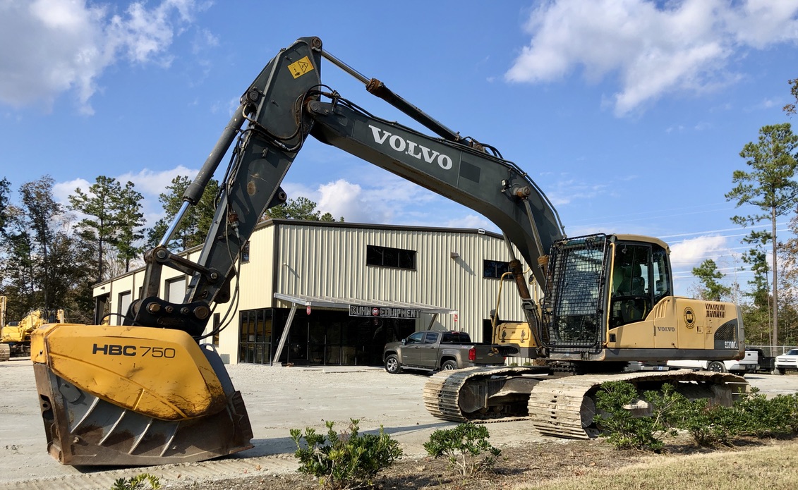 Used 2007 Volvo EC210CL w Crusher Bucket For Sale (with Photos) Kuhn Equipment