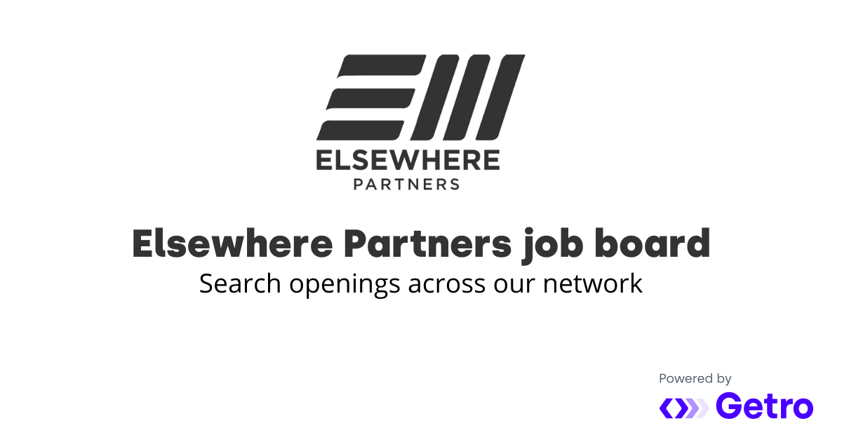 Jobs Elsewhere Partners Job Board