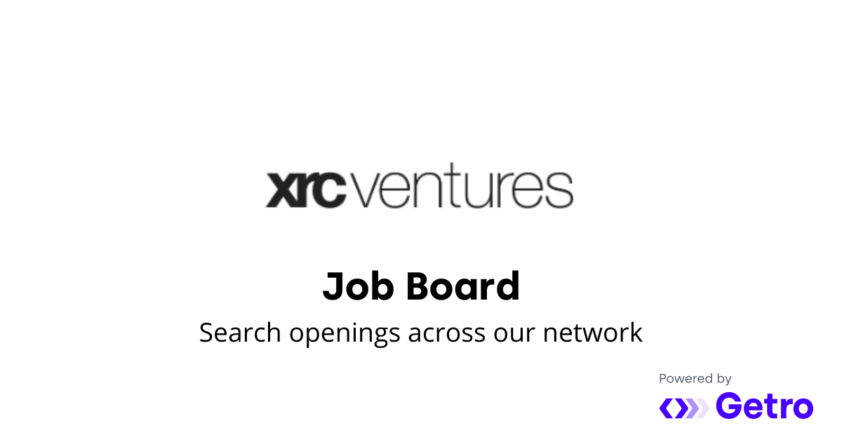 Jobs XRC Ventures Job Board