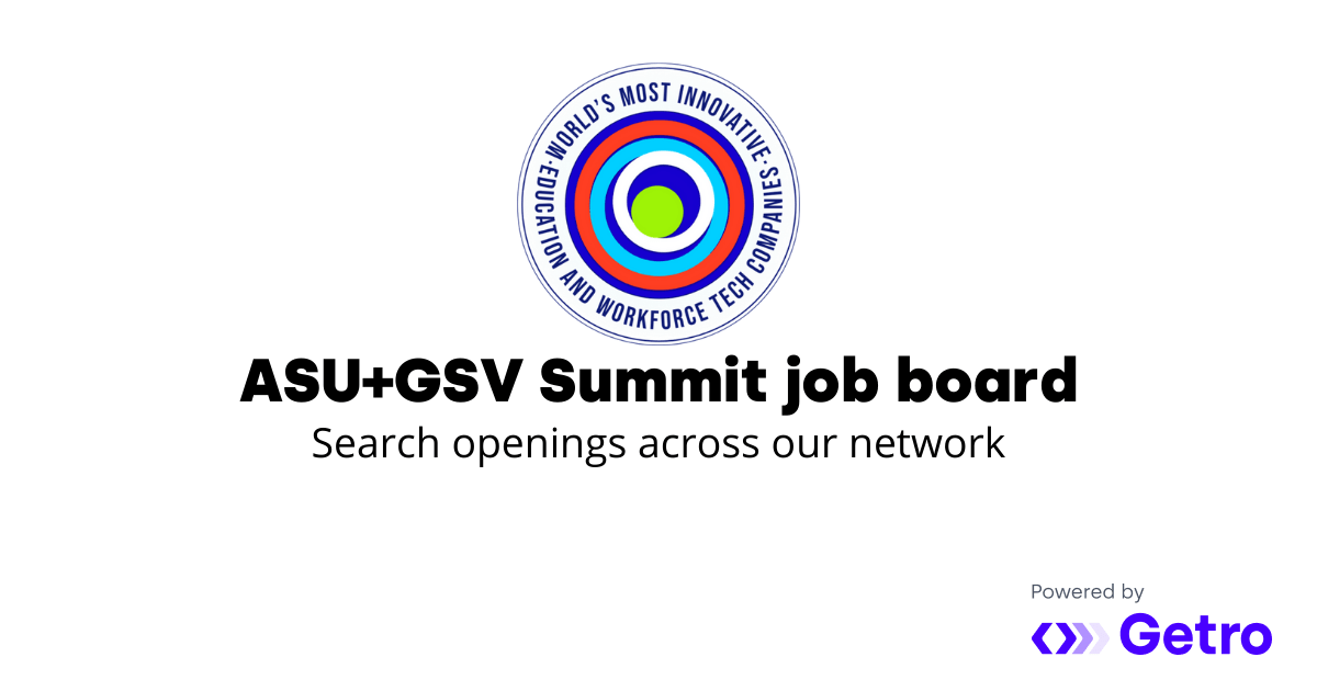 Digital Communications Spec Arizona State University ASU+GSV Summit