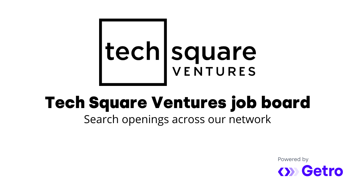 Talent network Tech Square Ventures Job Board