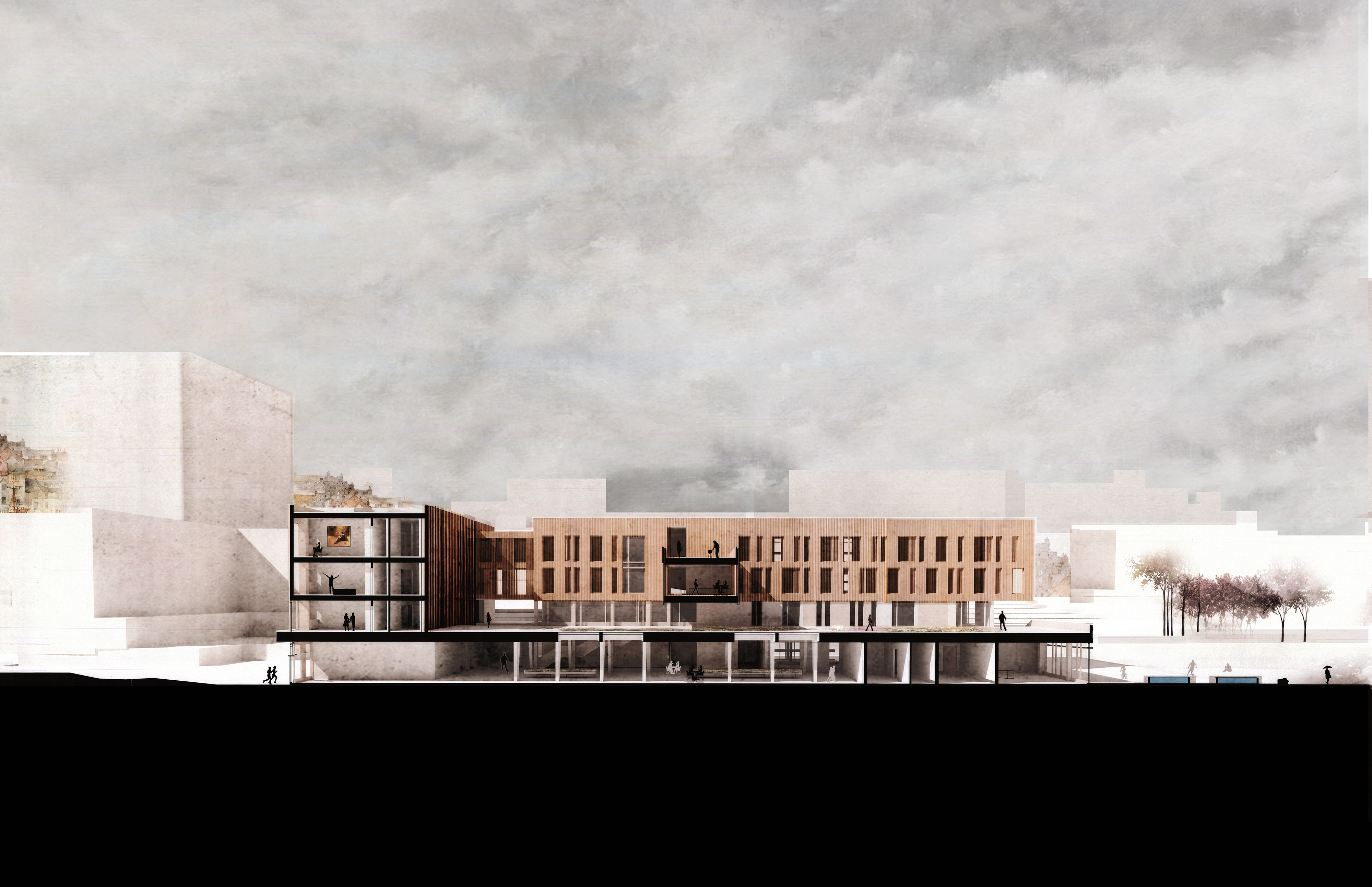 Flake Institute Yale Architecture