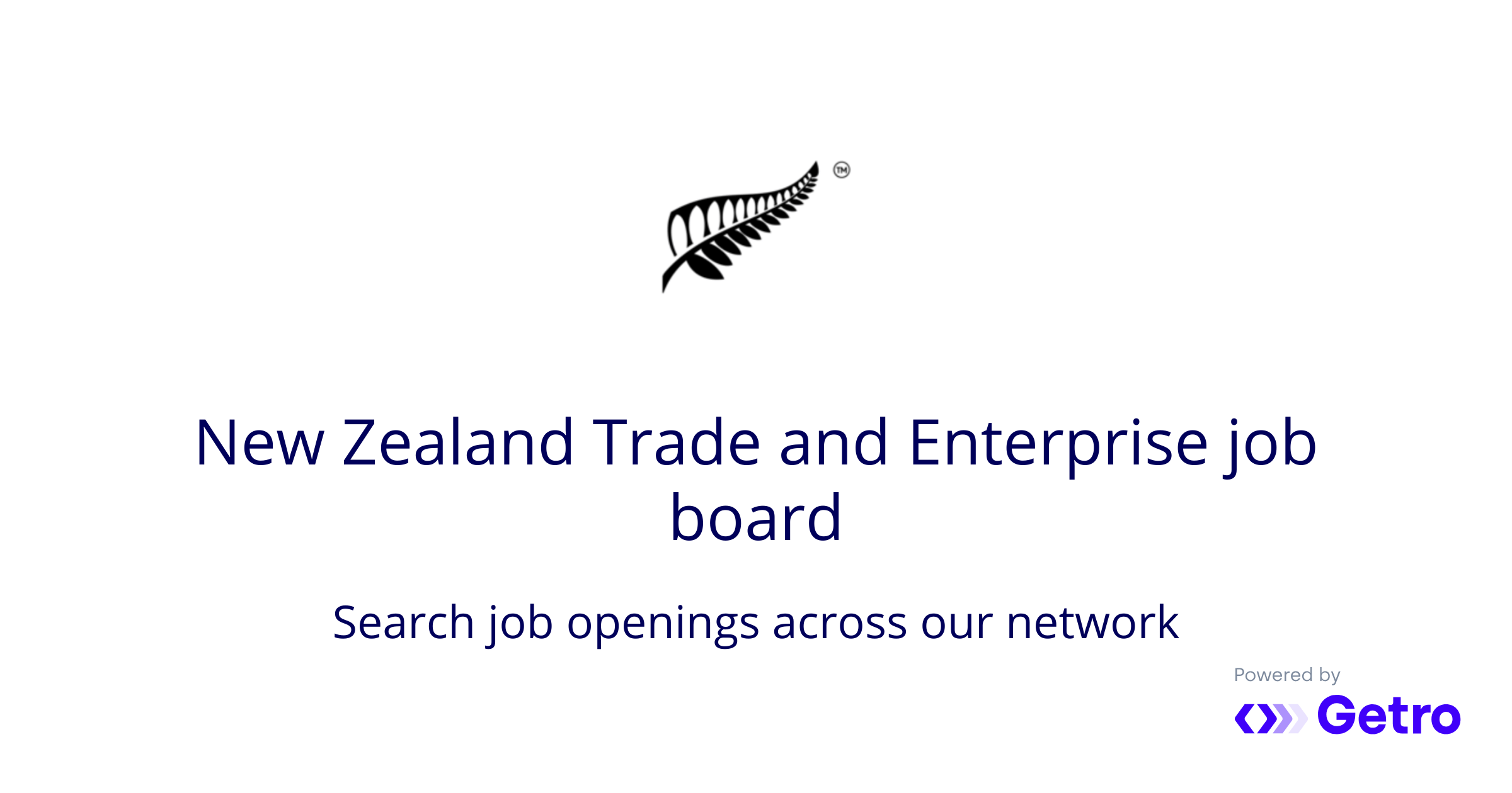 Partly New Zealand Trade and Enterprise Job Board
