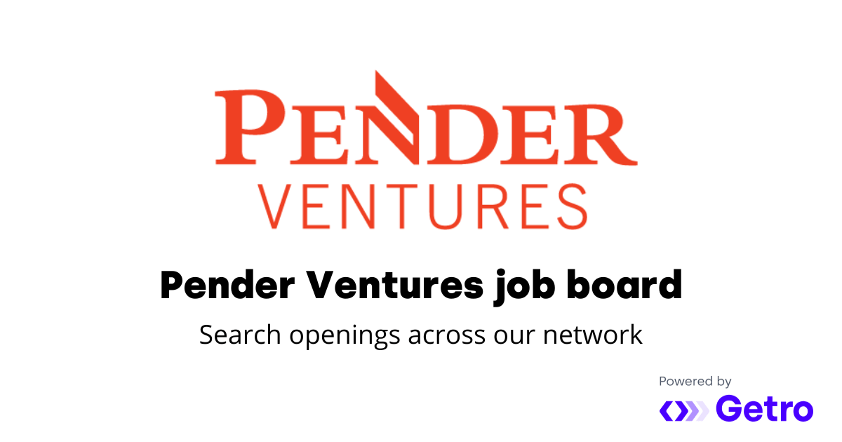 Jobs Pender Ventures Job Board