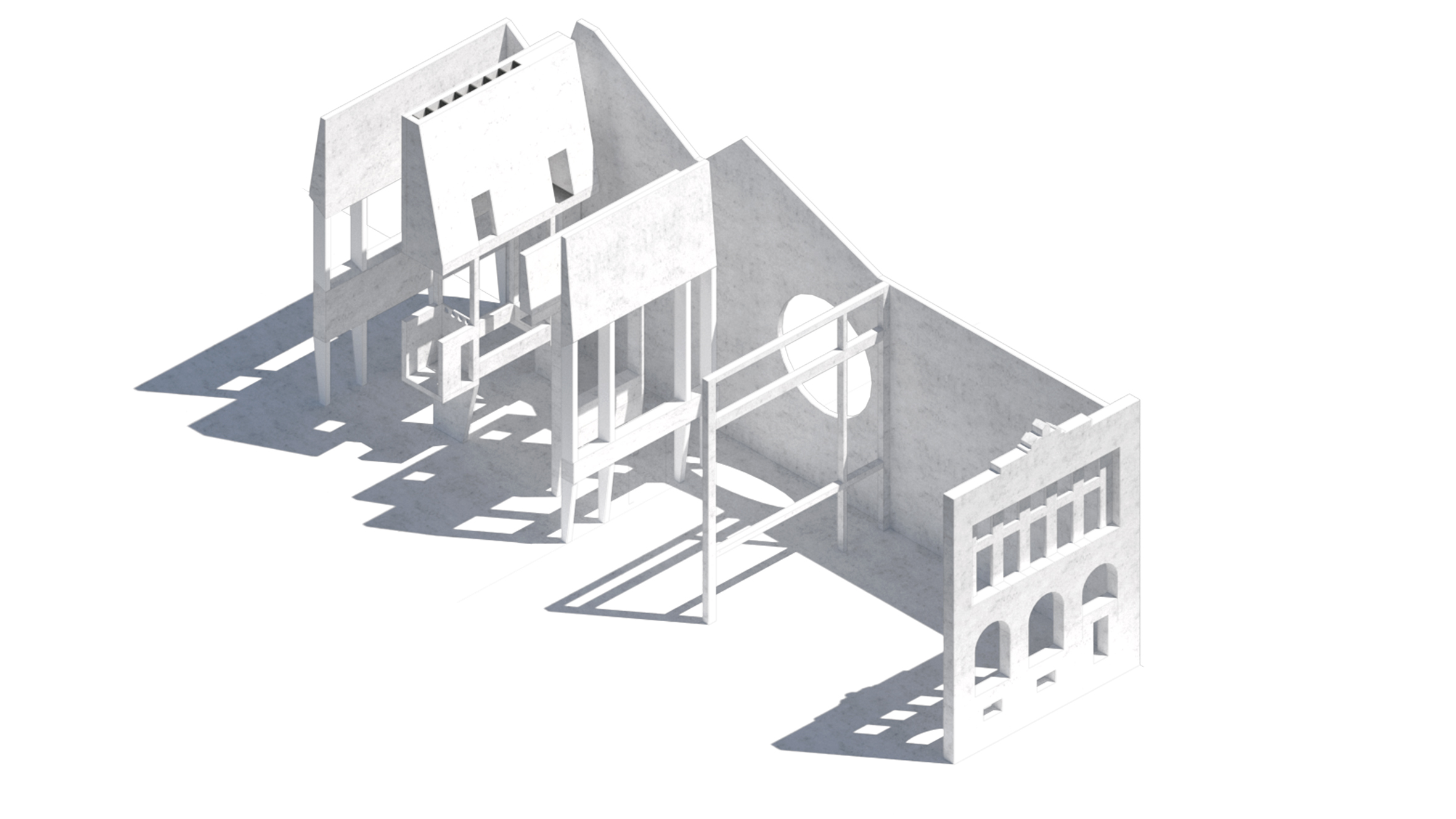 Library Frame Yale Architecture