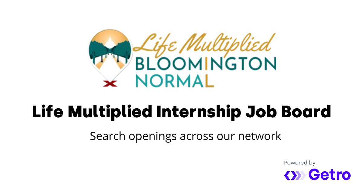 Jobs BloomingtonNormal Internships Job Board