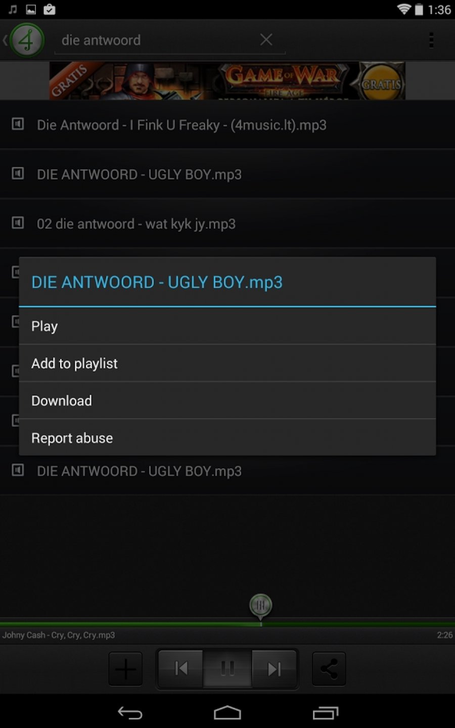 4shared Music (APK) Free Download