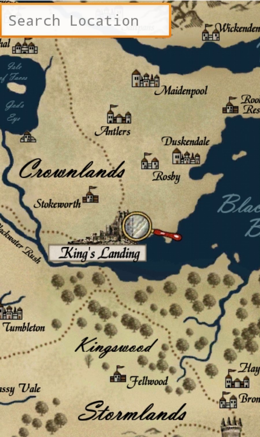 Westeros Map (APK) Free Download