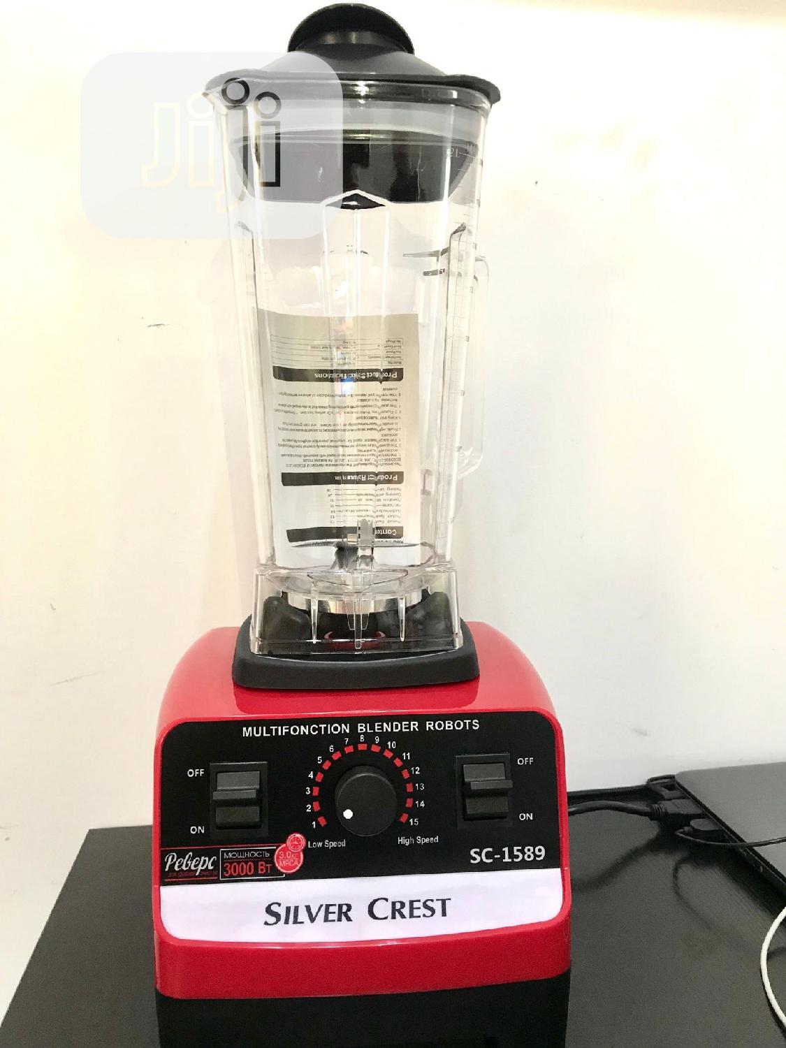 Silver crest blender 2800watts Faihab Store Flutterwave Store