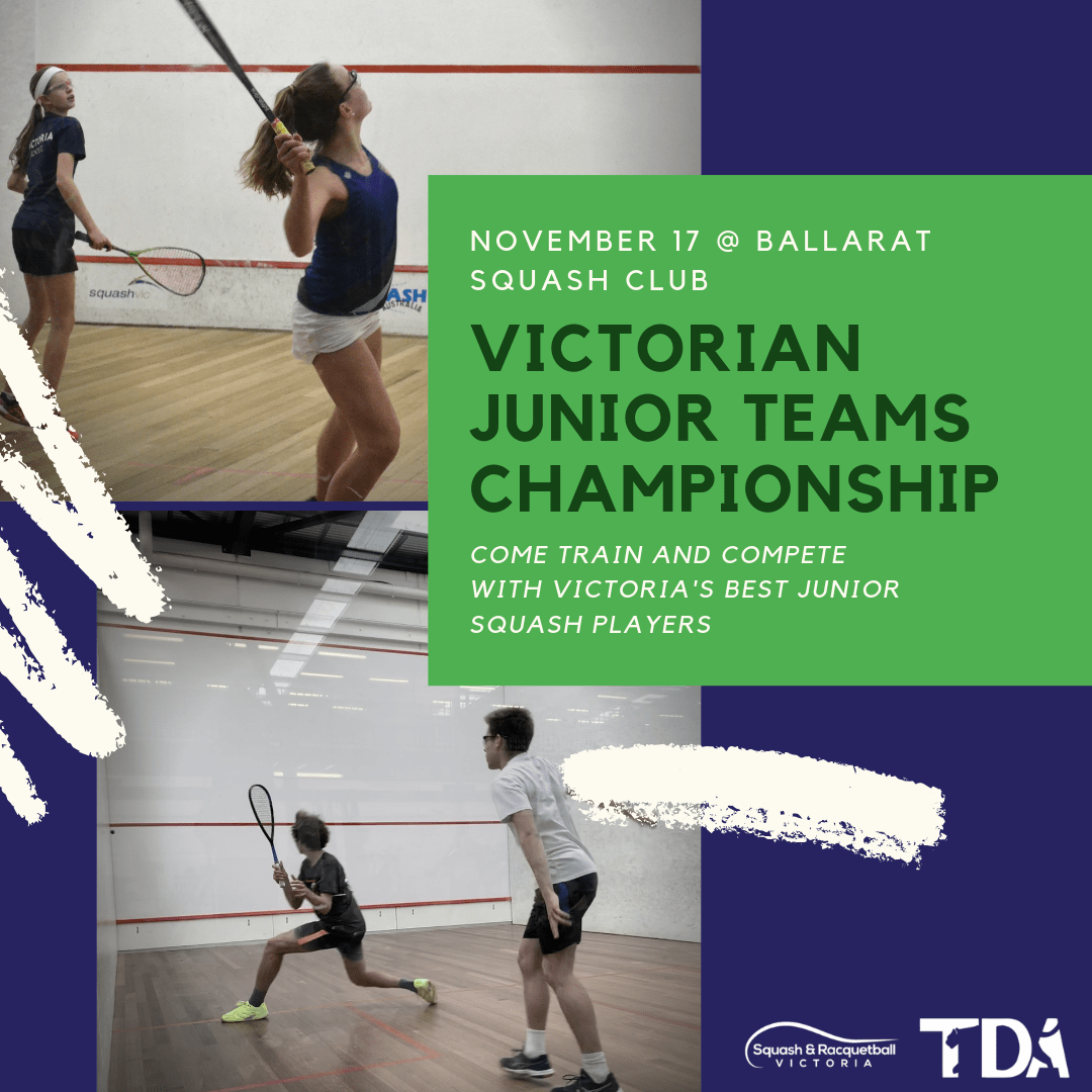 Inaugural Victorian Junior Teams Championships Hits Ballarat Squash