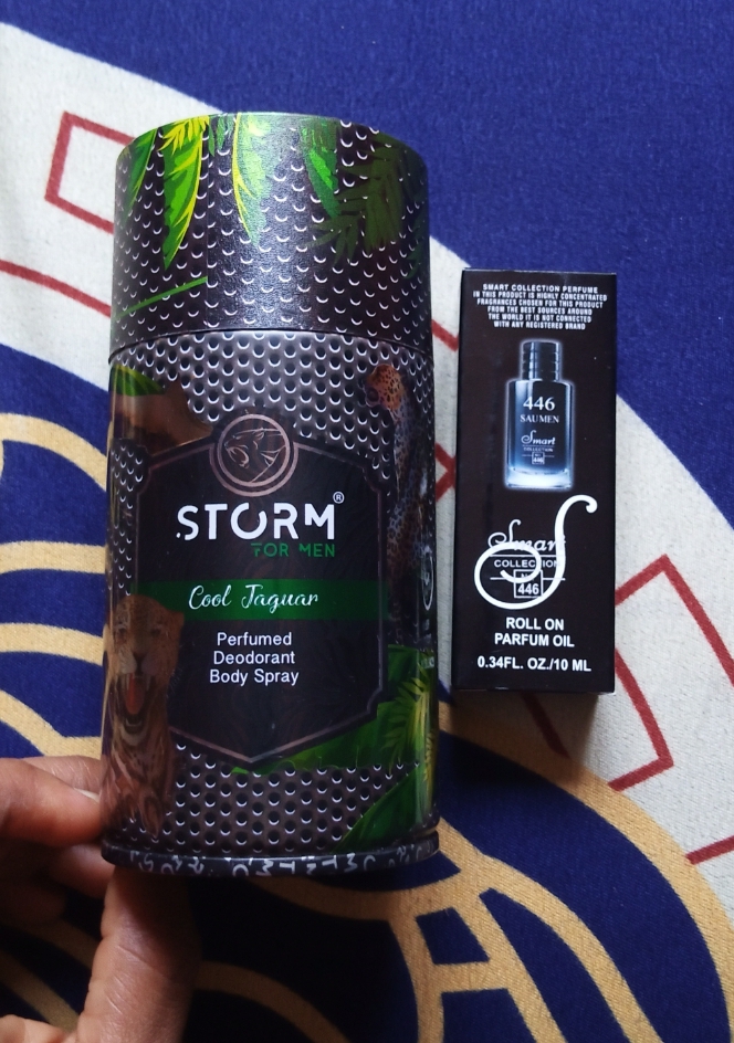 Storm body spray, and Oil perfume Laphobe Beddings and Skincare