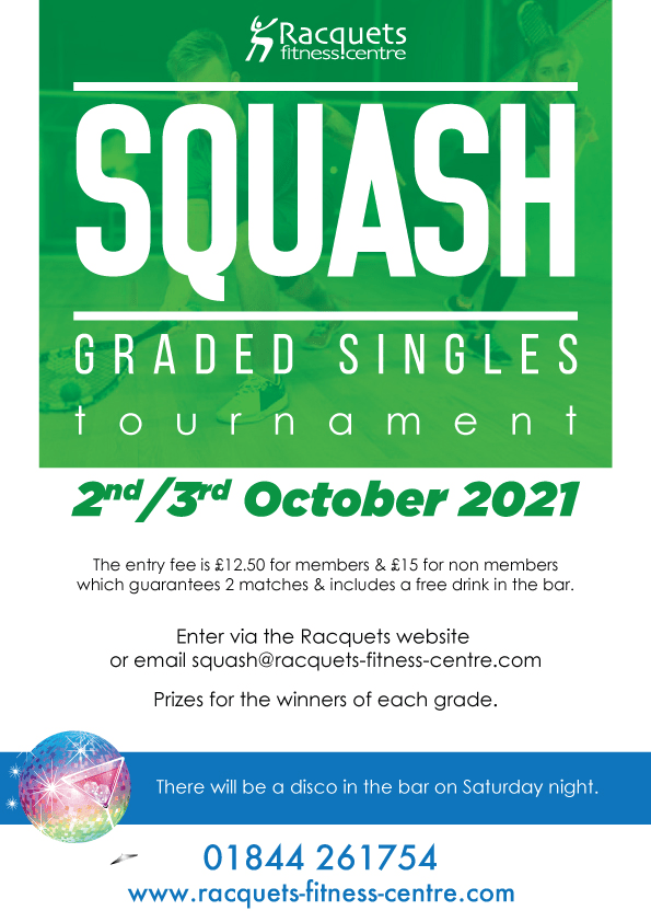 Squash Graded Singles Oct 2021 Oxfordshire Squash and Racketball