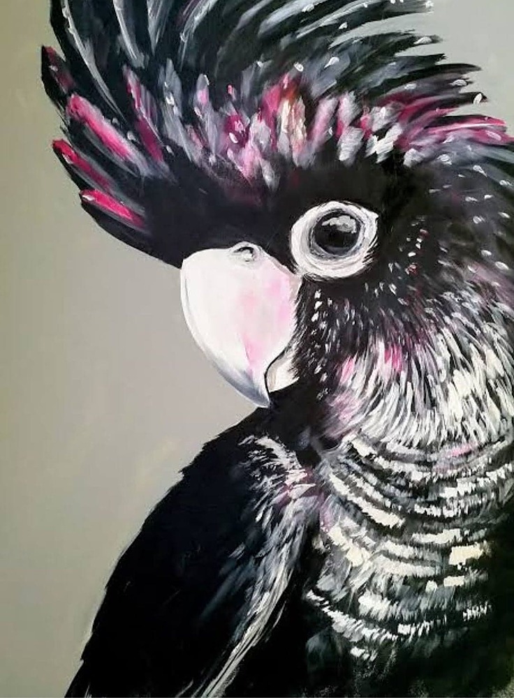 Paint and Sip Hotel Illawong Black Cockatoo Humanitix