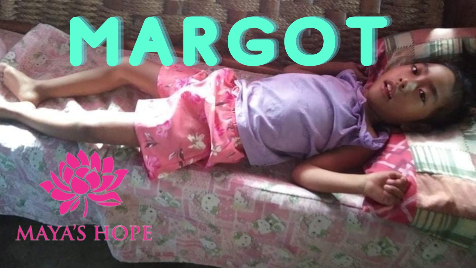 Maya's Hope Formula, meds, diapers, etc for 4 year old with cerebral