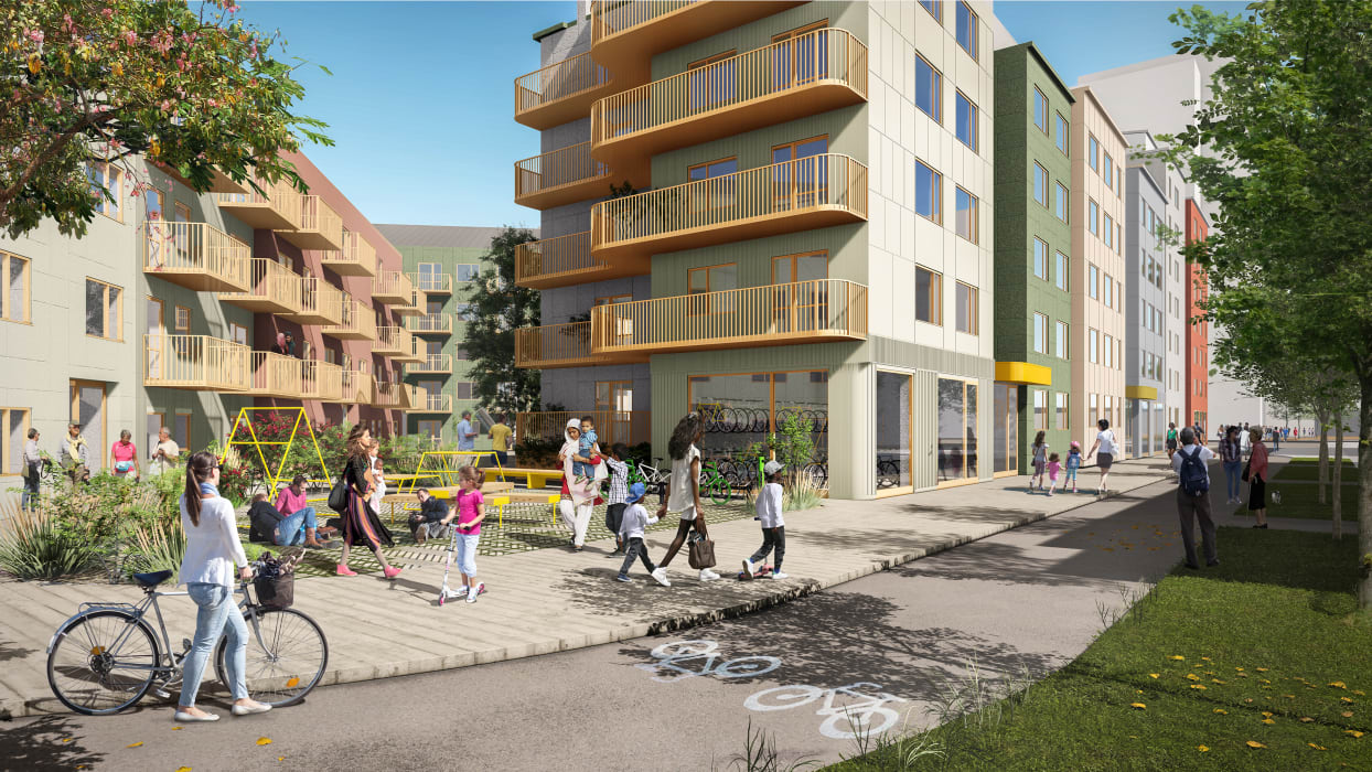 Startskott för Ikano Bostads 225 hyresrätter i Bäckby