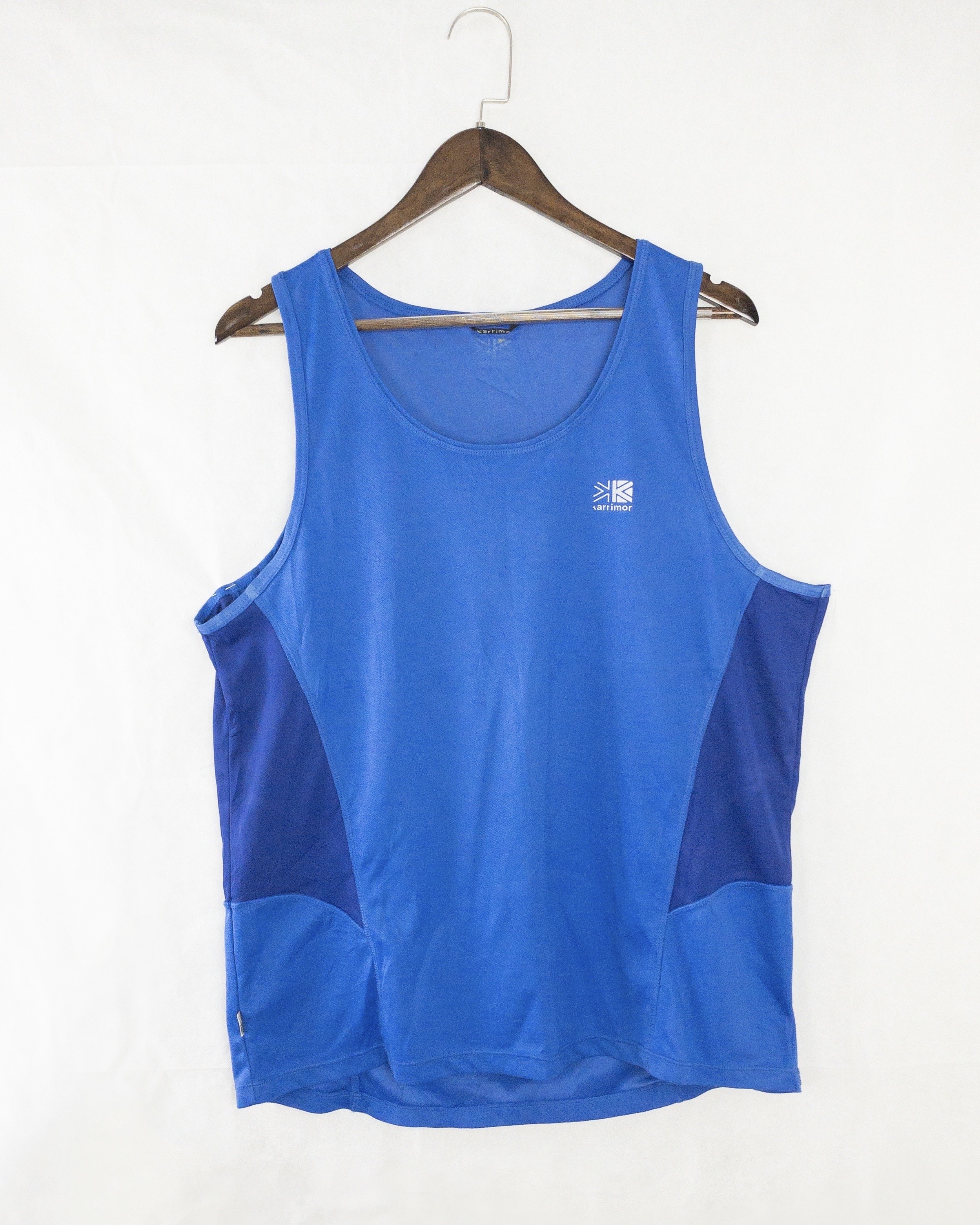 Karrimor Breathe logo vest in blue (M) Bicond Flutterwave Store