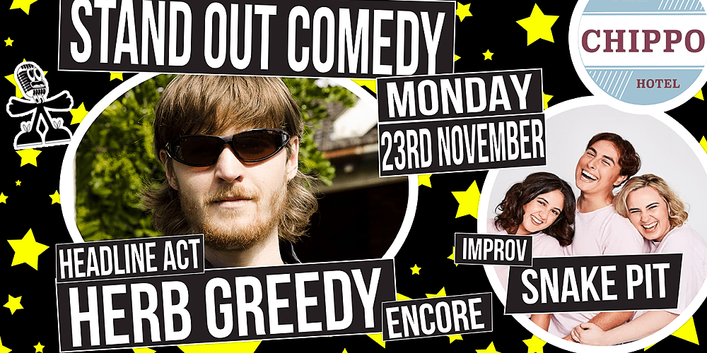 Stand OUT Comedy Herb Greedy Encore, Chippendale, Mon 23rd Nov 2020, 7