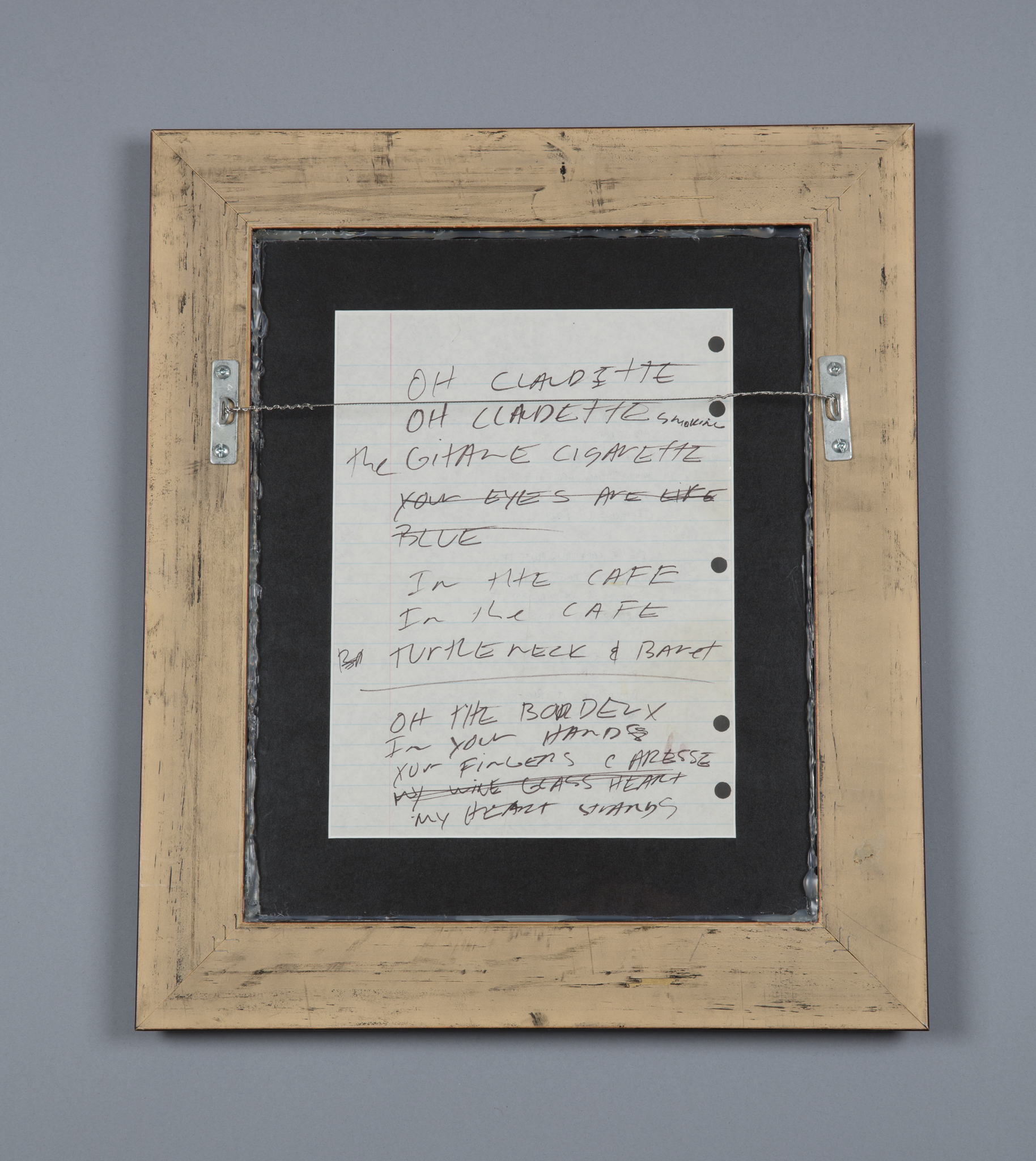 Davegrohlfoofightersoriginalbigmehandwrittenlyrics Collectionzz