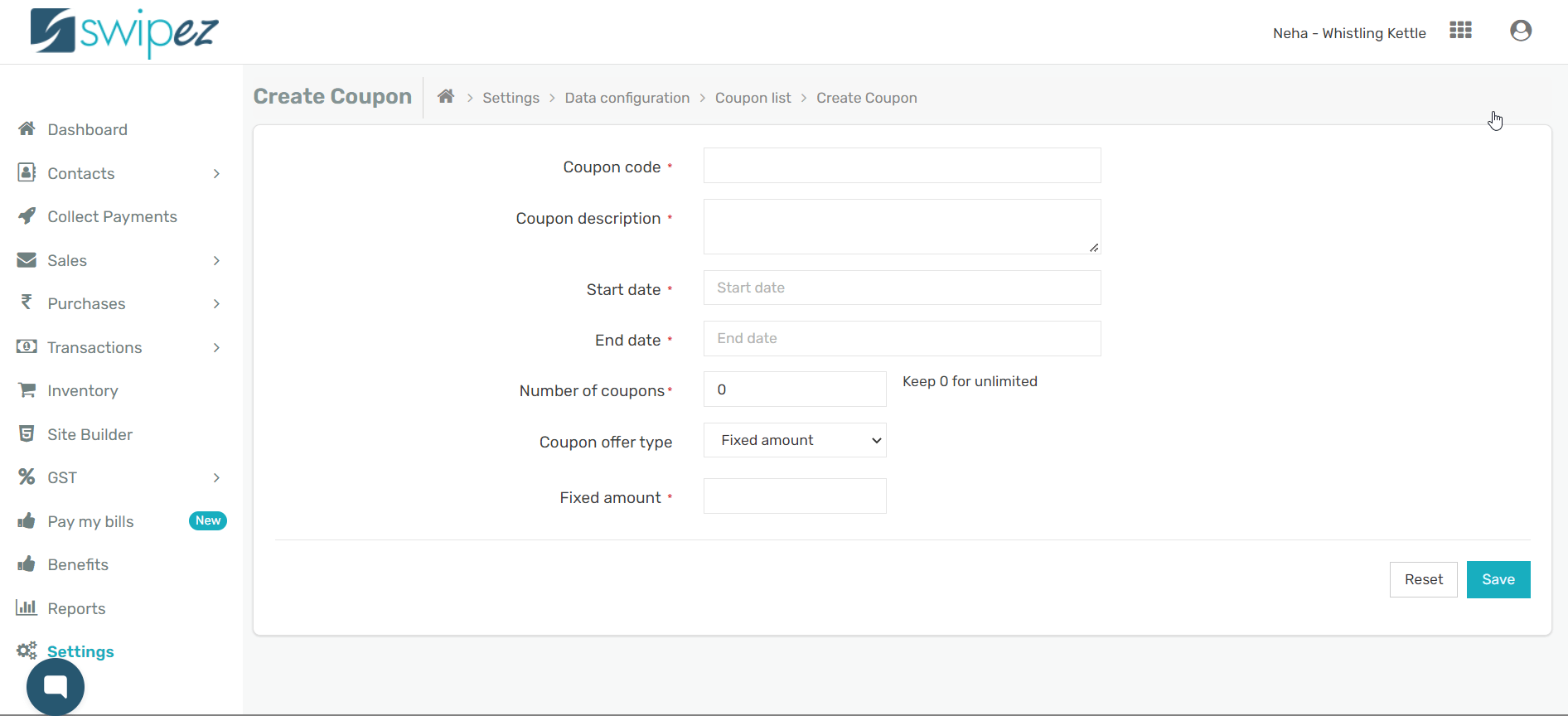 How to create coupon codes